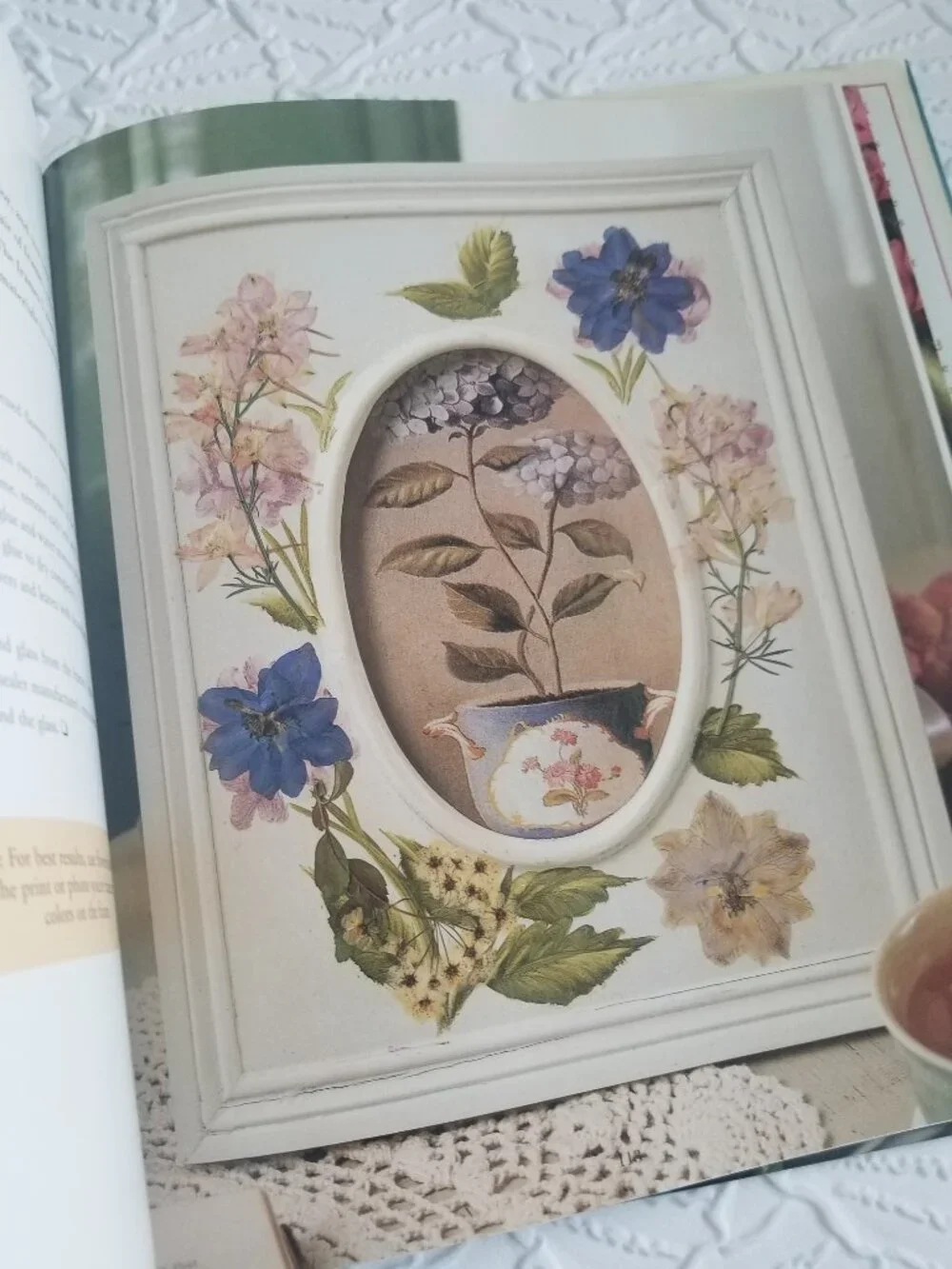 Preserved Flowers Pressed and Dried Hardcover
